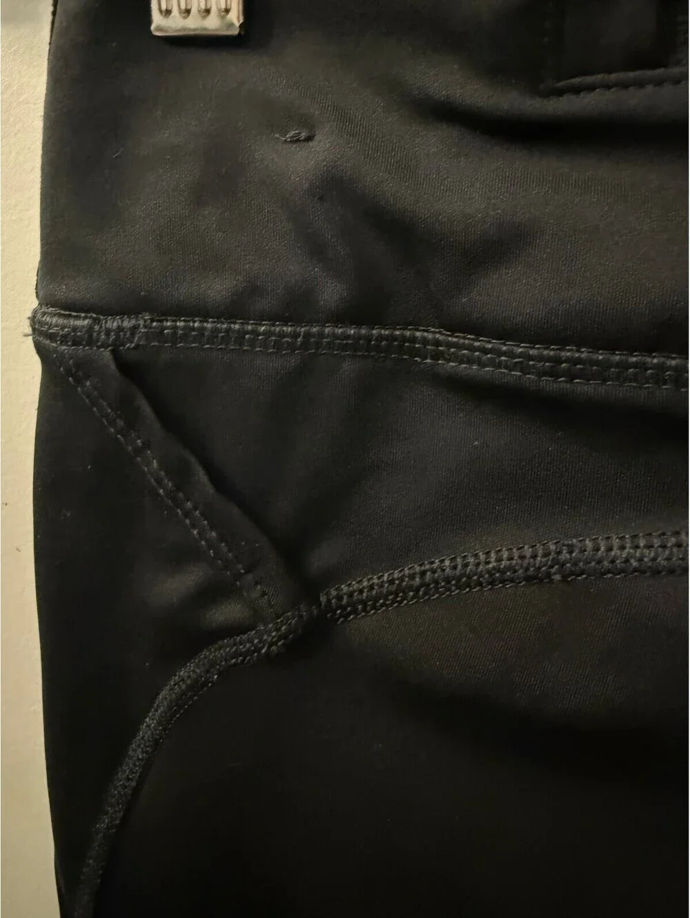 Nike Dri-FIT Women’s S Black Running Leggings Crop Mesh Calf Zip Pocket